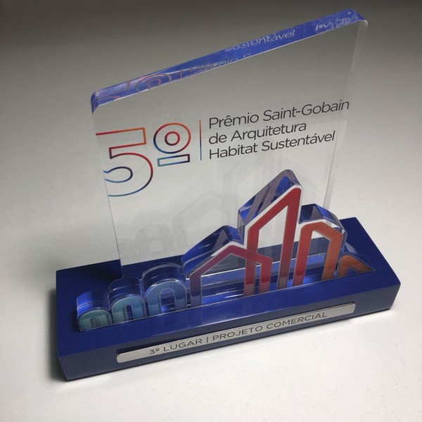 5º Prêmio Saint-Gobain de Arquitetura Habitat Sustentável – 3º lugar na Categoria Modalidade Projeto Comercial.