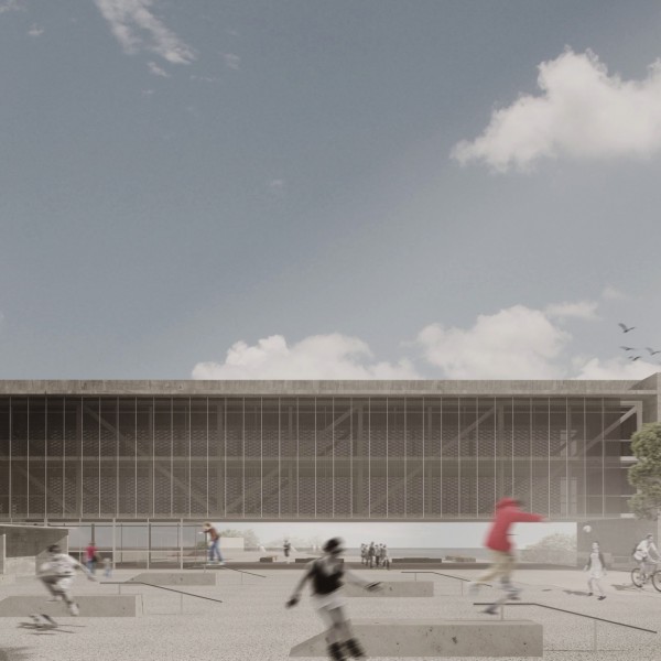 A praça será utilizada para atividades esportivas / recreativas pelo público do entorno.