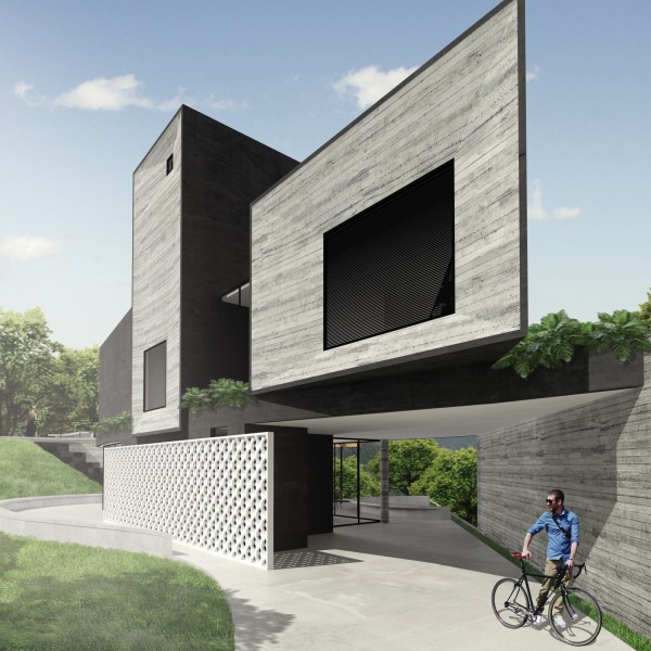 Acesso de veículos.