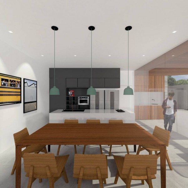 Proposta 2: Sala de Jantar / Cozinha.