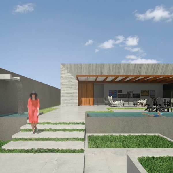 Proposta 2: Acesso Principal. (Ar:Co – Arquitetura Cooperativa).