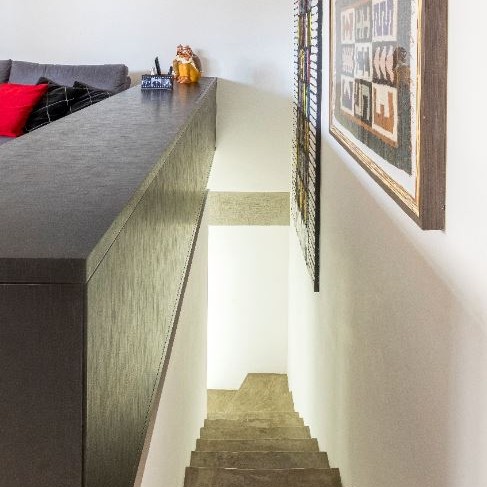 Acesso ao Pavimento Superior.