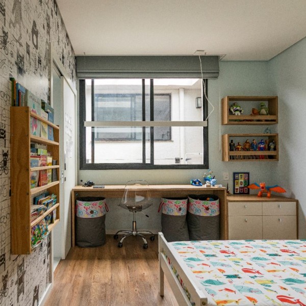 Dormitório do filho do casal.