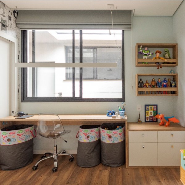 Dormitório do filho do casal.