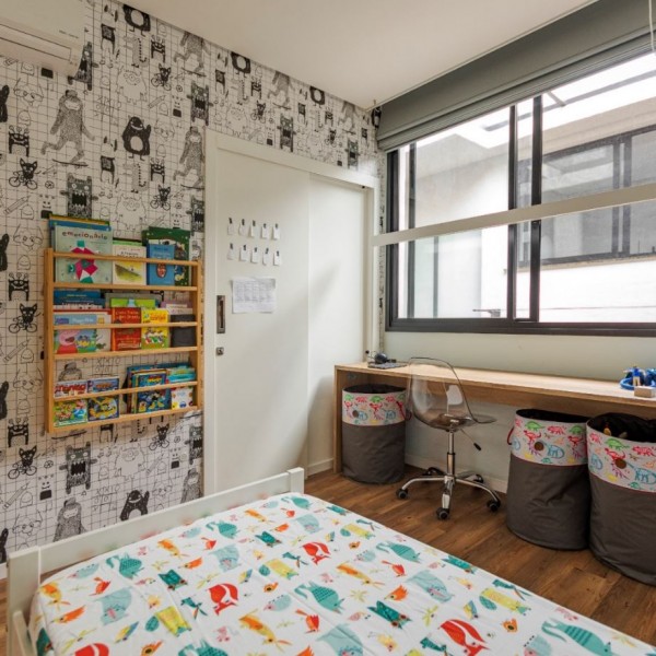 Dormitório do filho do casal.