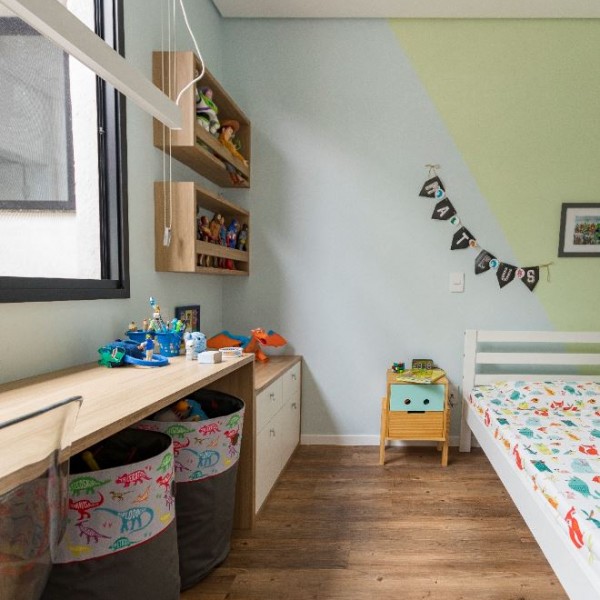 Dormitório do filho do casal.