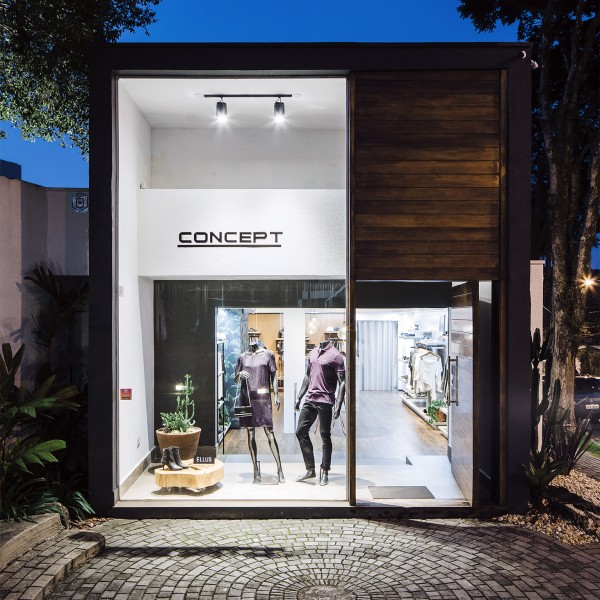 Vista Noturna do acesso da Rua Capitão Manoel Rudge.