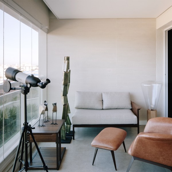 Vista da área de estar da Varanda.