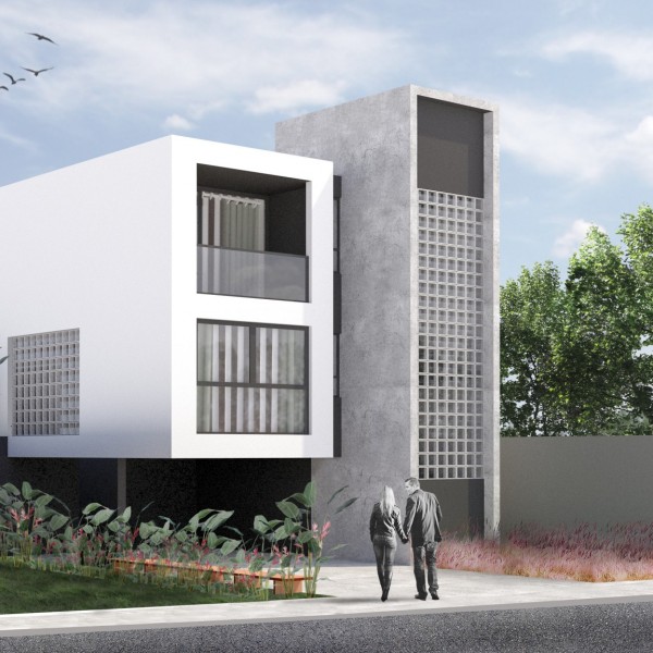 Fachada Lateral Esquerda.