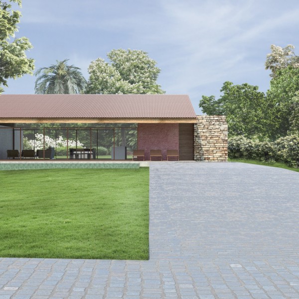 Acesso a Casa de Hóspedes.