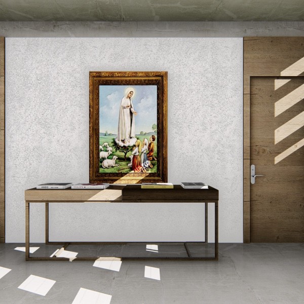 Vista do Hall de acesso a nave da igreja.