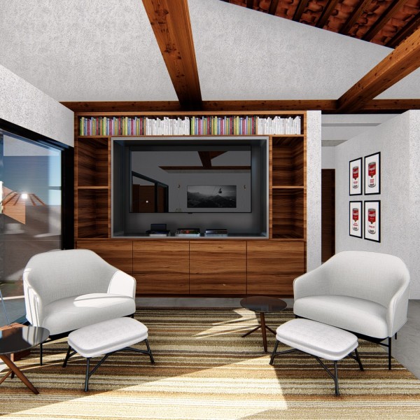 Detalhe da Sala de Estar.