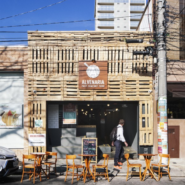 Fachada do Restaurante.