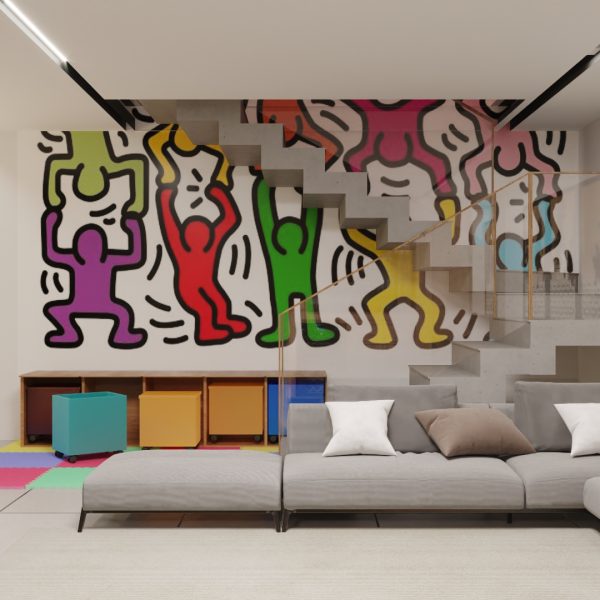 Vista da Sala de Estar.