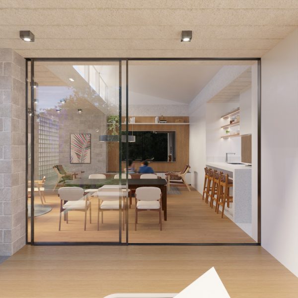 Vista da Sala da Varanda Coberta.