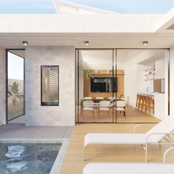 Vista do Solário para a Varanda Coberta.