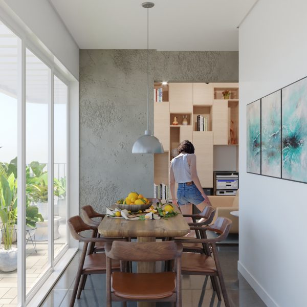 Sala de Jantar do Pavimento Superior.