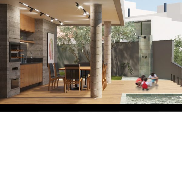 Espaço Gourmet / Hidromassagem.