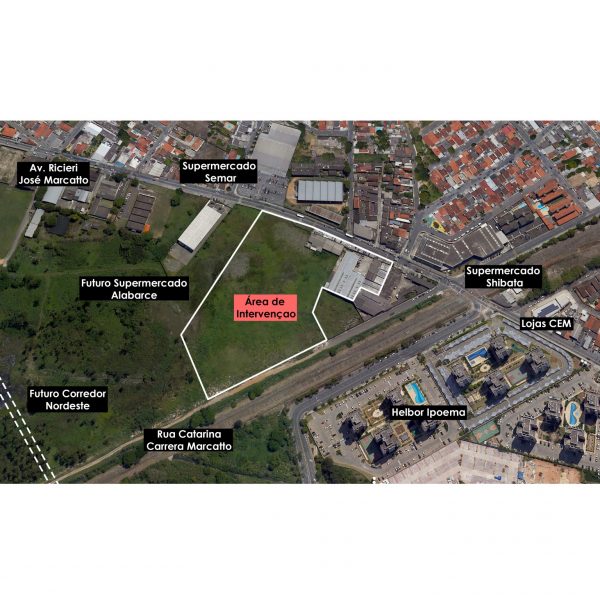 Área de Intervenção.