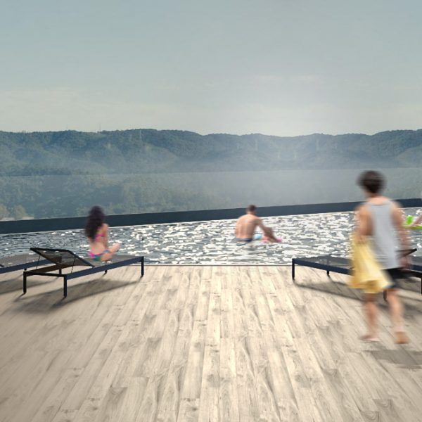 Solário / Piscina / MIrante da Ala Residencial.