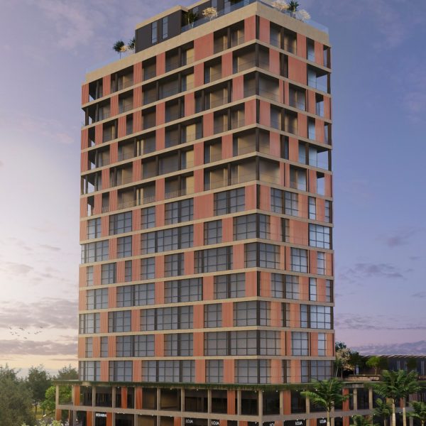 Vista da Torre Corporativa / Residencial.