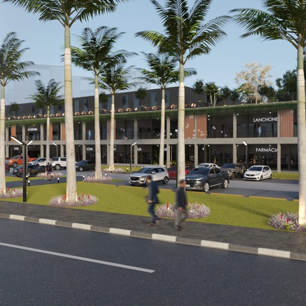 Vista da Av. Ricieri José Marcatto.