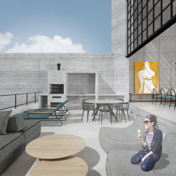 Área Externa Integrada.