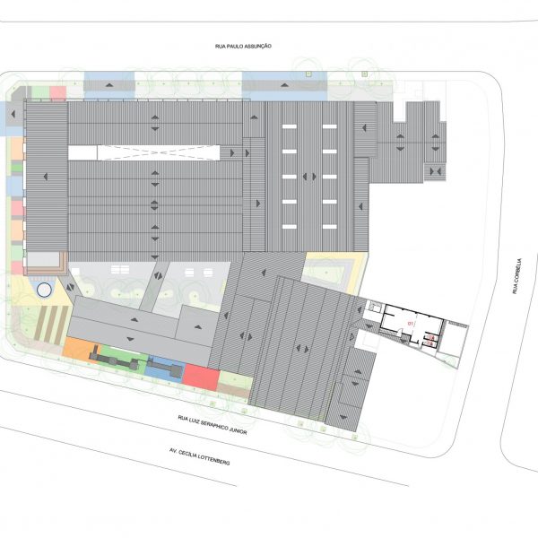 Planta do Segundo Pavimento / Cobertura.