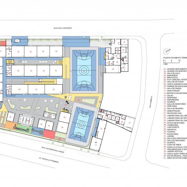 Planta do Pavimento Térreo.