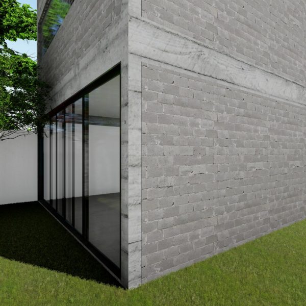 Vista da Fachada Posterior.