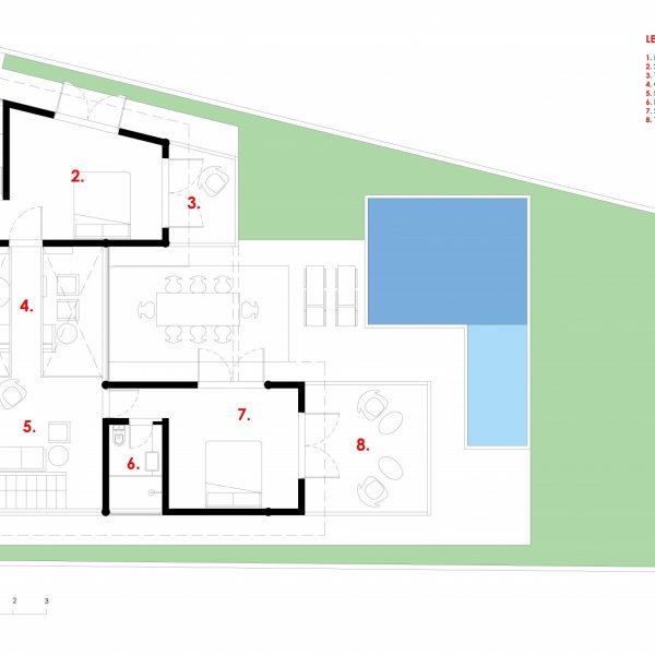 Planta do Pavimento Superior.