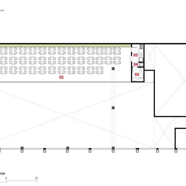 Planta do Pav. Superior.