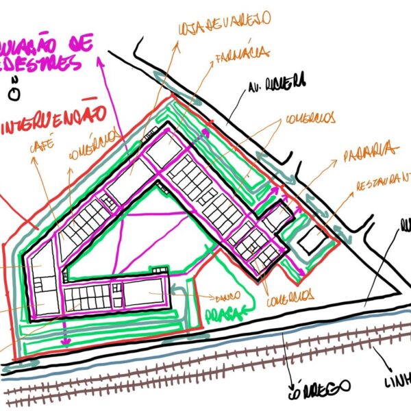 Croqui de Concepção – Sergio Faraulo.