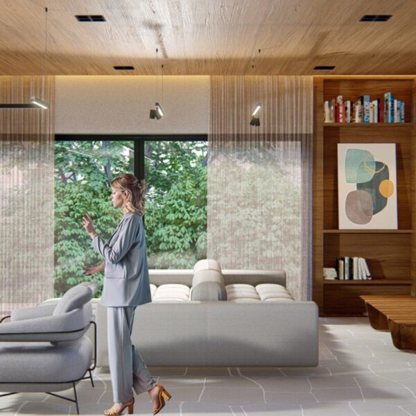 Vista da Sala de Estar.