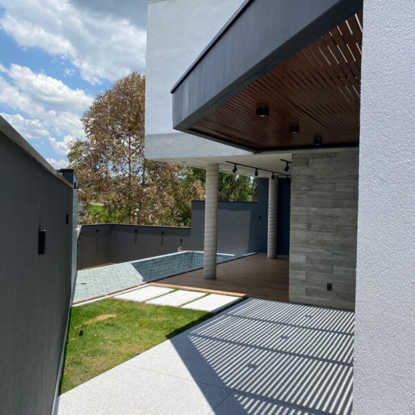 Vista da àrea de Lazer dos Fundos.