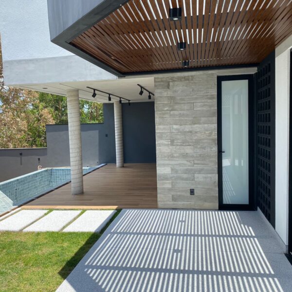 Vista da àrea de Lazer dos Fundos.