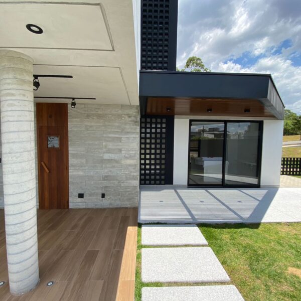 Detalhe da Fachada Posterior.