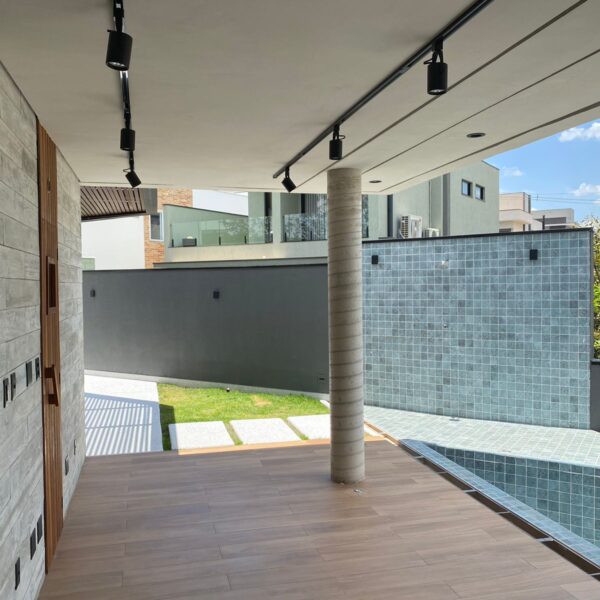 Espaço Gourmet Coberto.