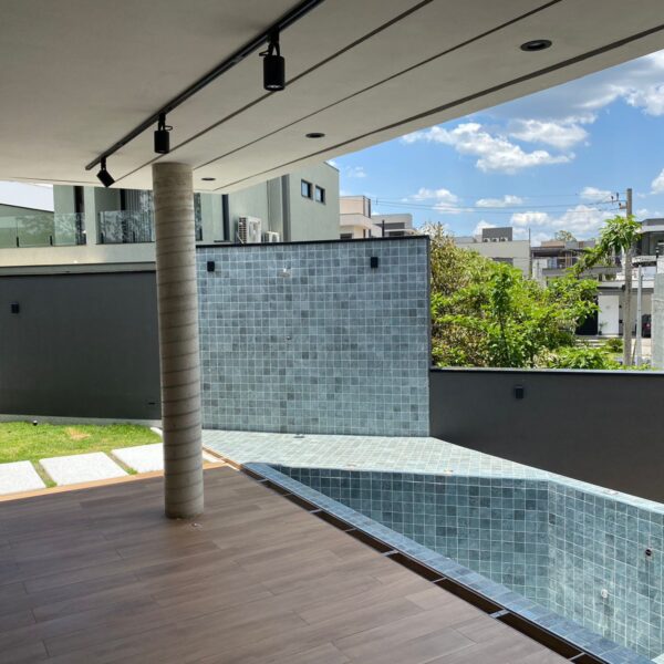 Espaço Gourmet Coberto.