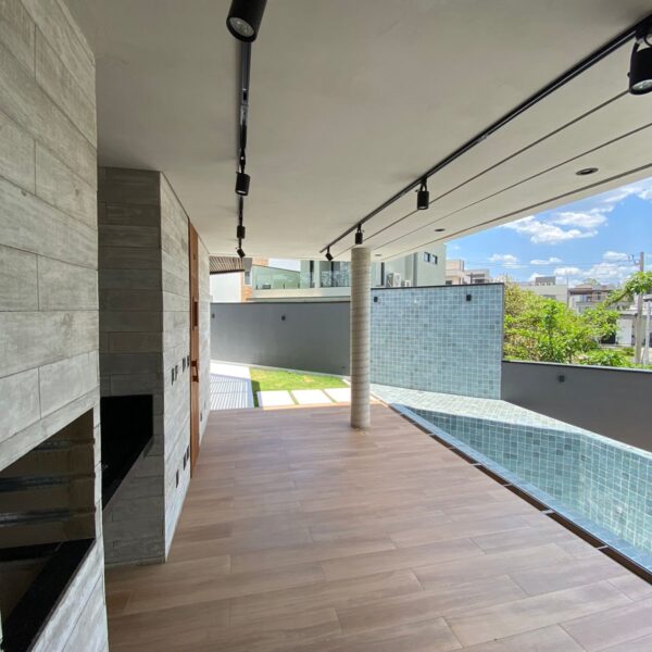 Espaço Gourmet Coberto.