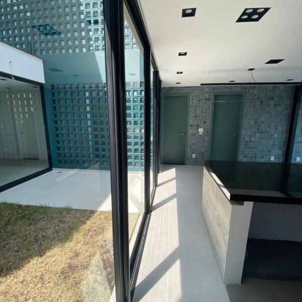 Cozinha / Sala de Jantar voltados para o Pátio Central.