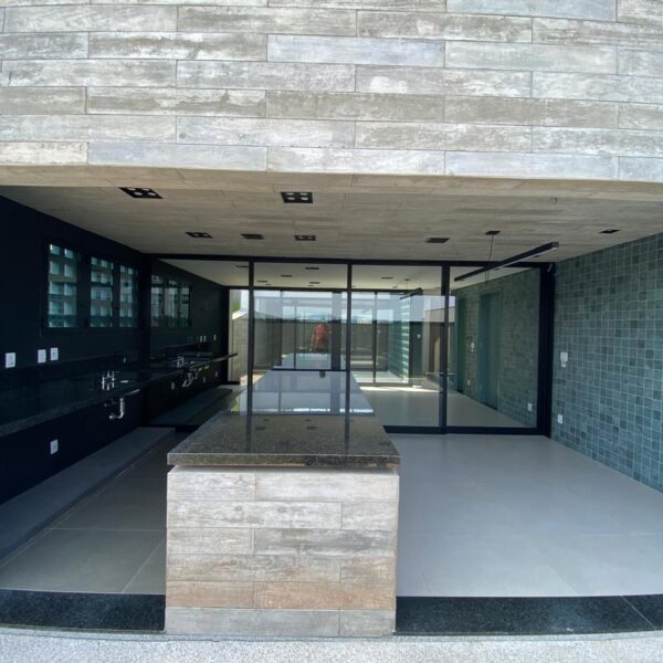 Espaço Gourmet Integrado.