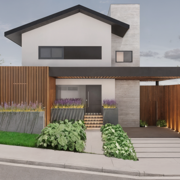 Vista da Fachada de Dia.