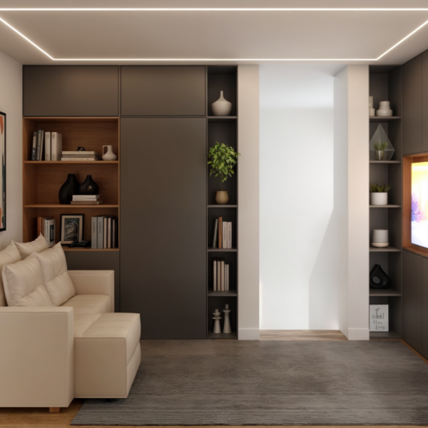 Hall Superior / Sala de Tv.