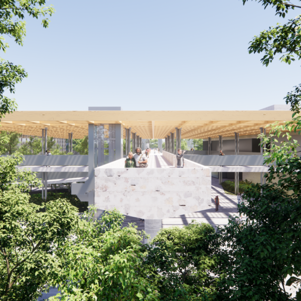 Rua Elevada com Vista para a Rua Professor Alfredo Rolim de Moura.