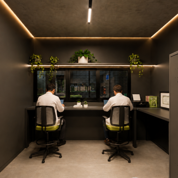 Área de Trabalho Costumer Experience Room.